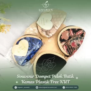 Souvenir Dompet Pelok Batik Kemas Plastik Free KUT